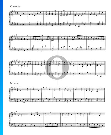 Partita C Minor, HWV 444: 4. Gavotte Sheet Music