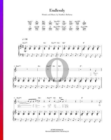 Endlessly Musik-Noten