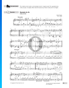 Sonata in A-flat Major, Hob.XVI:43: 2. Menuetto