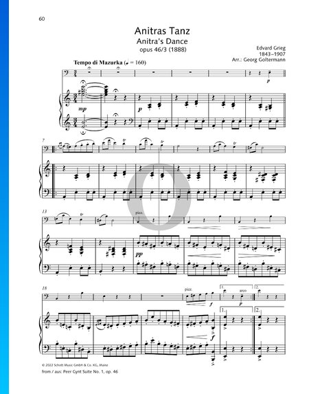 Anitras Dance, Op. 46 No. 3