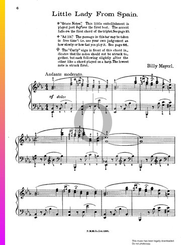 Little Lady From Spain Sheet Music