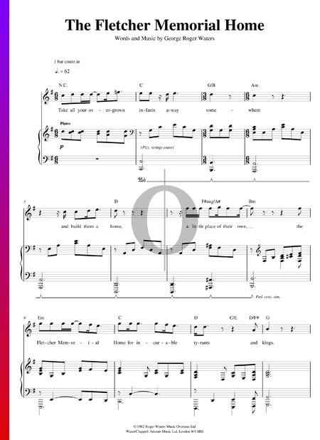 The Fletcher Memorial Home Sheet Music
