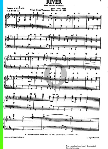 The River Sheet Music