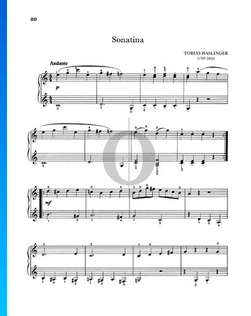 Sonatina (Haslinger) Sheet Music