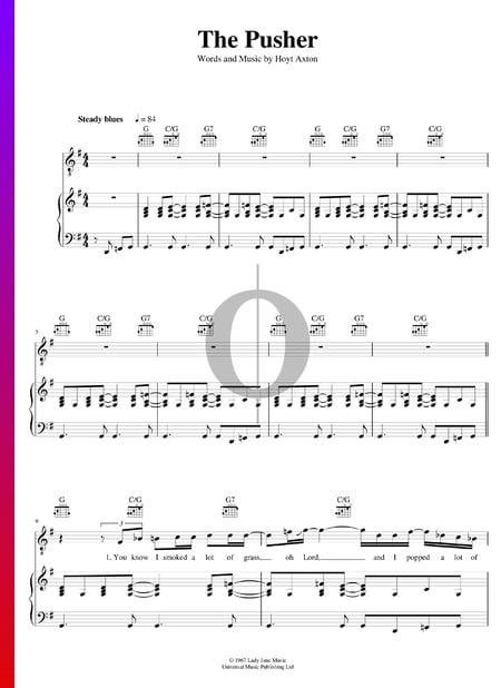 The Pusher Sheet Music