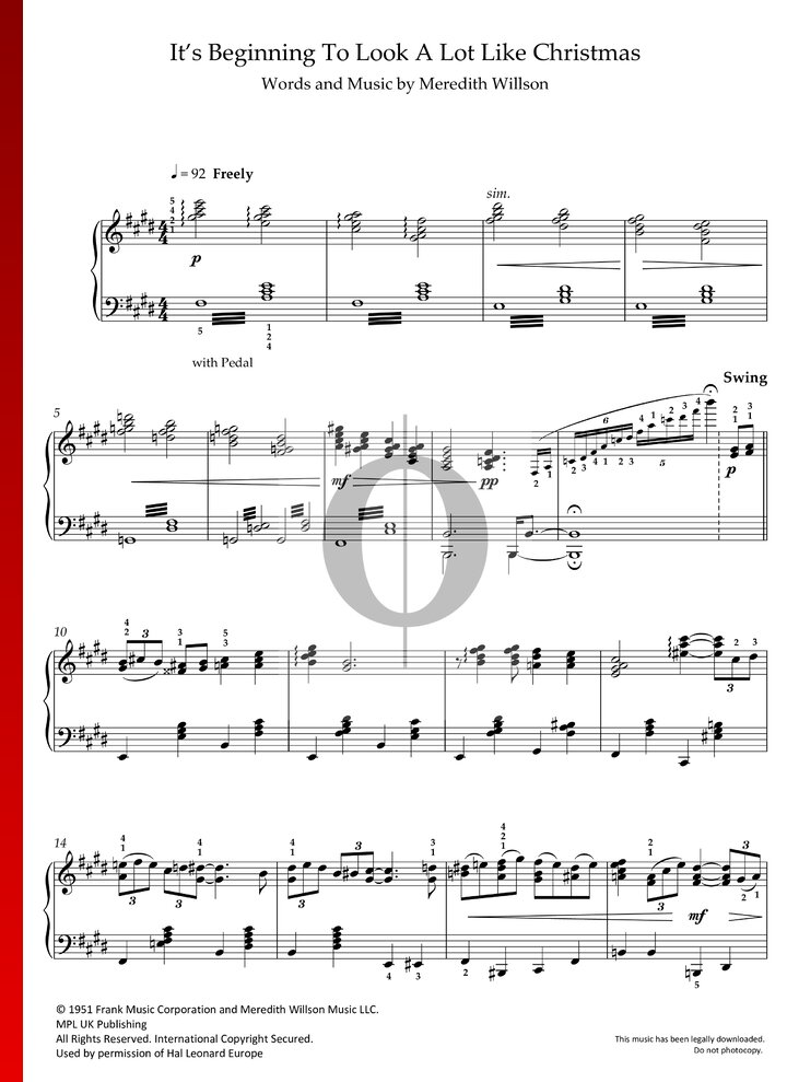 it-s-beginning-to-look-a-lot-like-christmas-perry-como-piano-sheet
