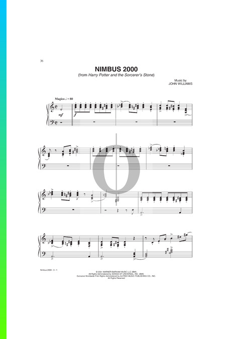 Nimbus 2000 Sheet Music