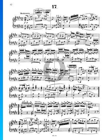 Sonate in E-Dur, Hob XVI: 13 Musik-Noten