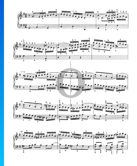 Sinfonia 10, BWV 796