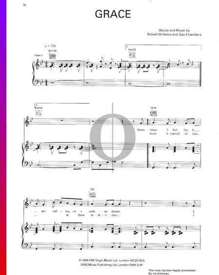 Grace Musik-Noten