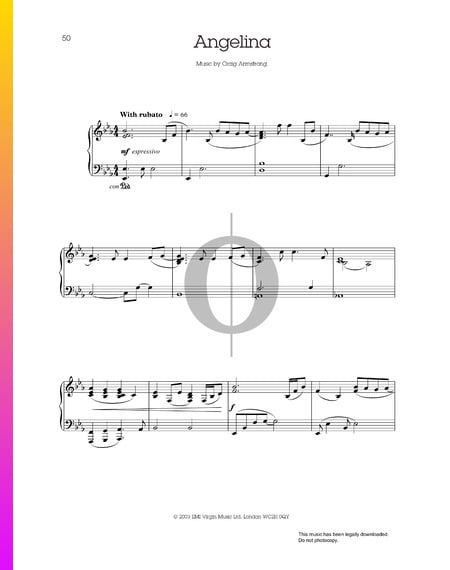 Angelina Sheet Music