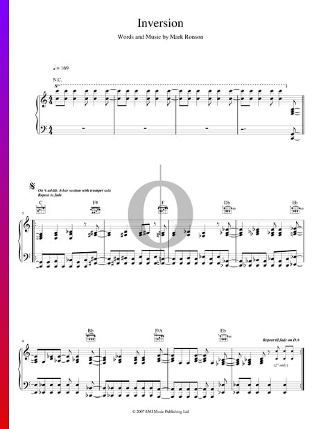 Inversion Sheet Music