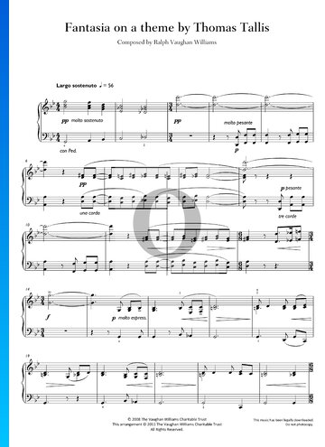 Fantasia on a Theme by Thomas Tallis Musik-Noten