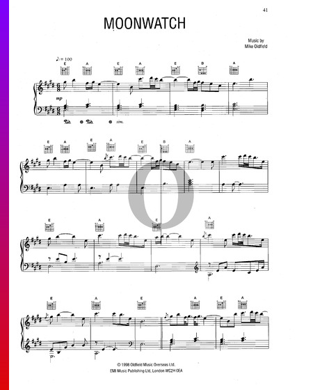 Moonwatch Sheet Music