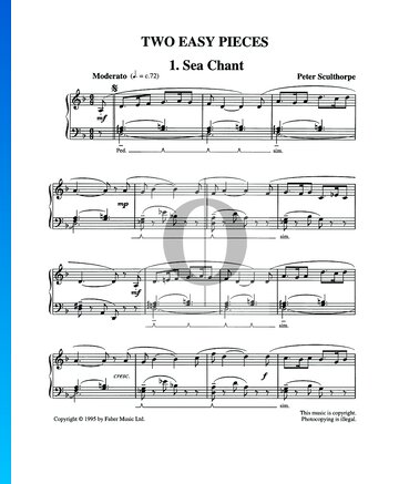 Sea Chant Sheet Music
