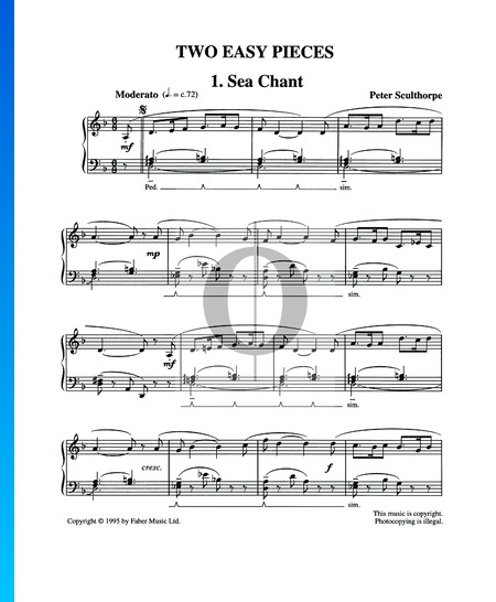 Sea Chant Sheet Music