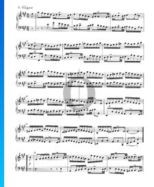 English Suite No. 1 A Major, BWV 806: 8. Gigue