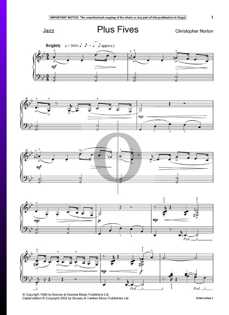 Plus Fives Sheet Music