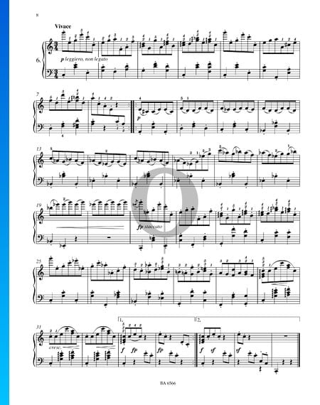 Sixteen Waltzes, Op. 39 No. 6 Sheet Music