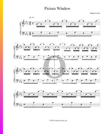 Picture Window Sheet Music