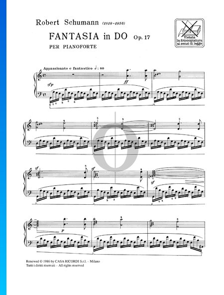 Fantasia in C-Dur, Op. 17