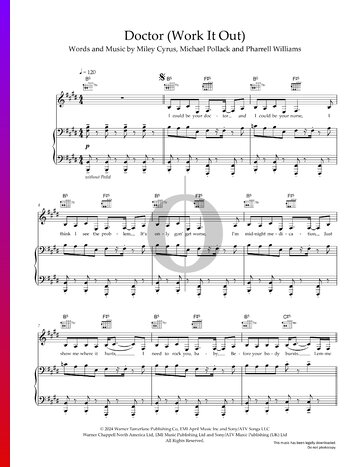 Doctor (Work It Out) Partitura