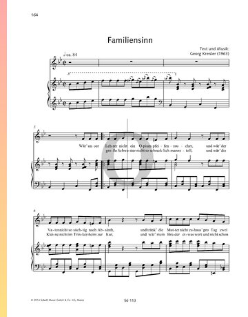 Familiensinn Sheet Music