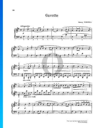 Gavotte Sheet Music