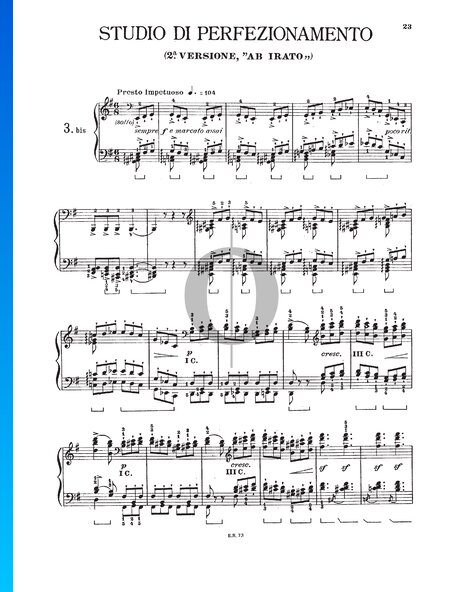 Perfect Etude, S. 142 (Morceau de salon) - Version Nr. 2