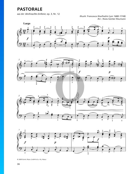Christmas Concerto In C Major, Op. 3 No. 12: 1. Largo (Pastorale)