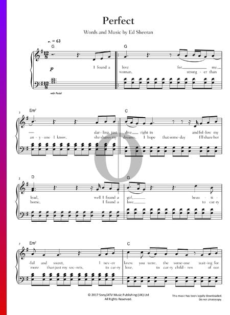 Eminem Mockingbird Sheet Music in E Minor (transposable