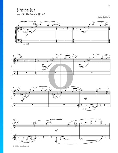 Singing Sun Sheet Music