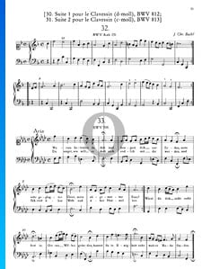Aria F Minor, BWV Anh. 516