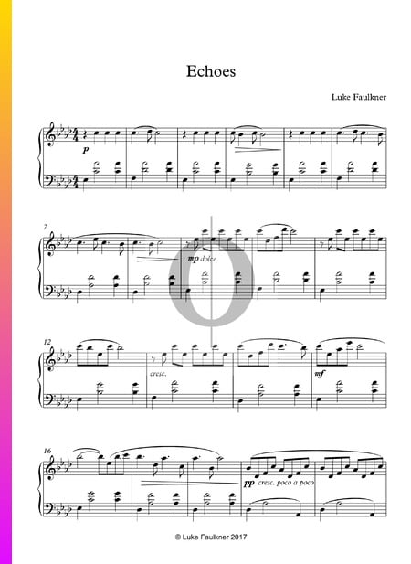 Echoes Sheet Music