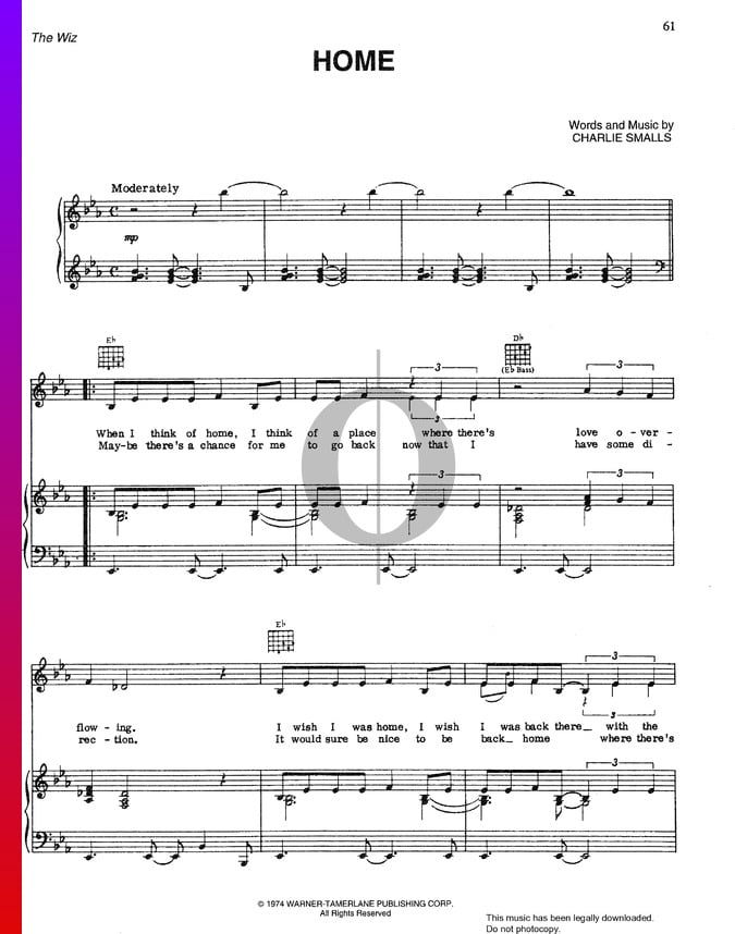 Stephanie Mills Sheet Music Downloads (PDF) & Subscription OKTAV