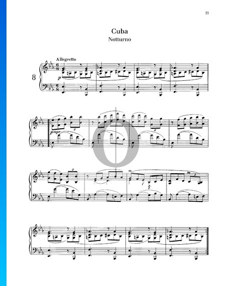 Suite espagnole n° 1, op. 47 : 8. Cuba (Caprice)