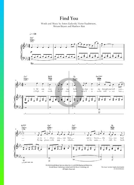 Find You Sheet Music
