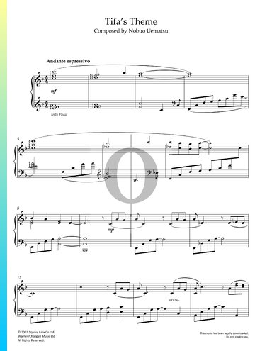 Tifa's Theme Musik-Noten