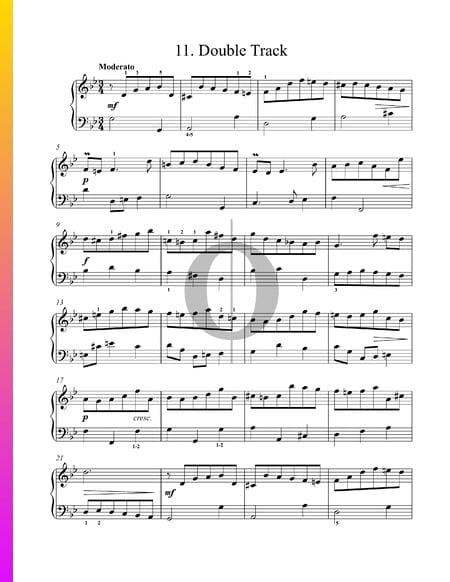 Double Track Musik-Noten