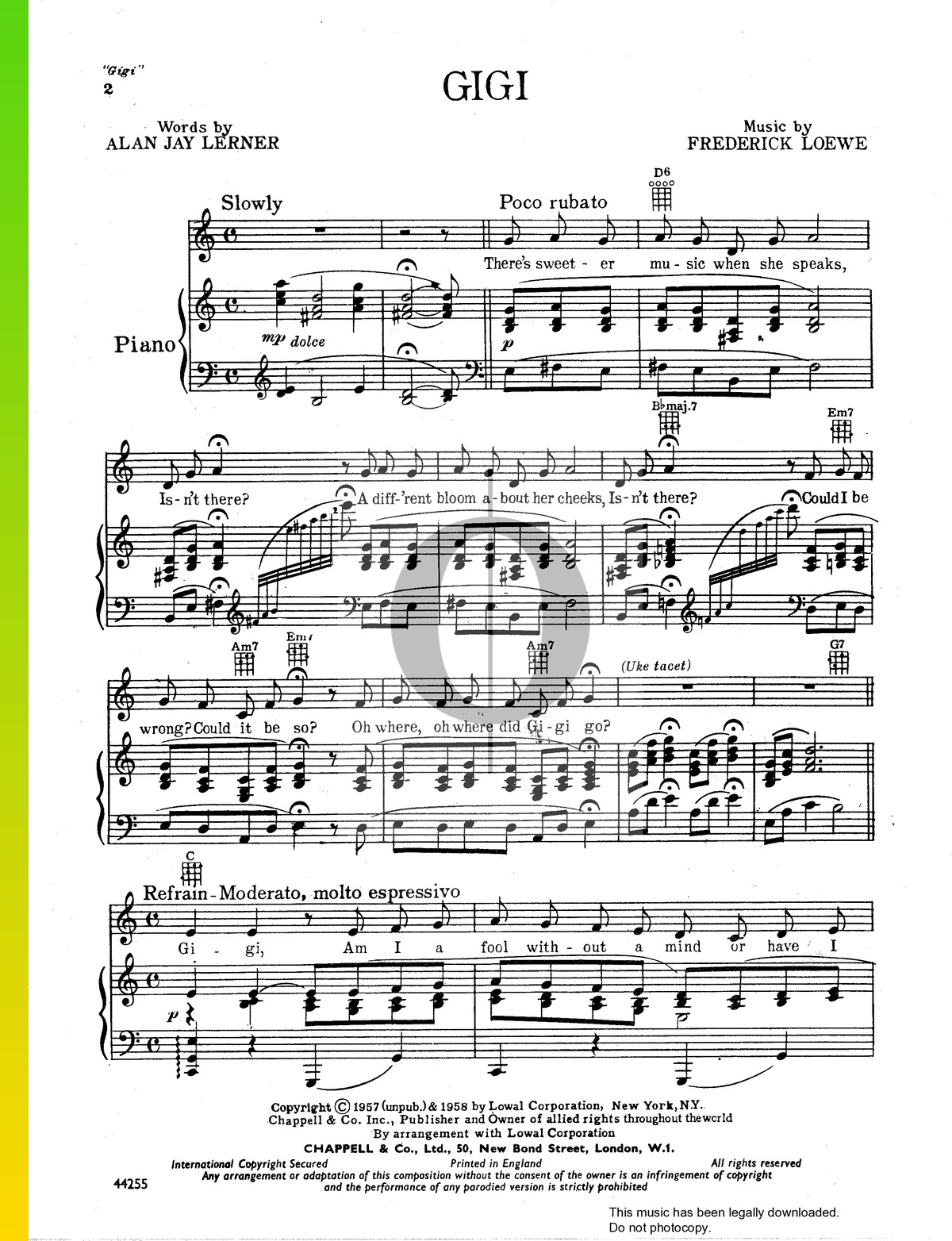 Where Is Your Heart (The Song From Moulin Rouge) sheet music for voice,  piano or guitar