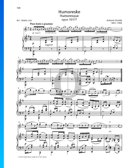 Humoresque, Op. 101 Nr. 7