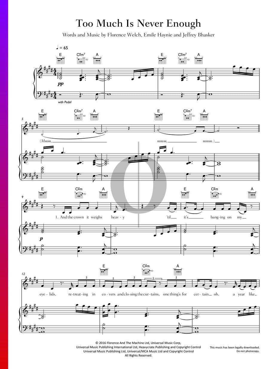 too-much-is-never-enough-sheet-music-piano-guitar-voice-pdf