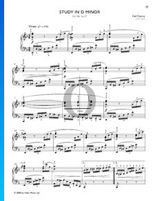 Etüde in d-Moll, Op. 740 Nr. 37