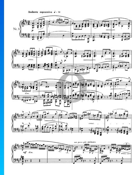 Pièces fugitives, Op. 15: No. 3 Sheet Music
