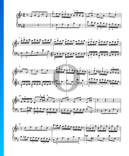 Invention 8, BWV 779 Sheet Music