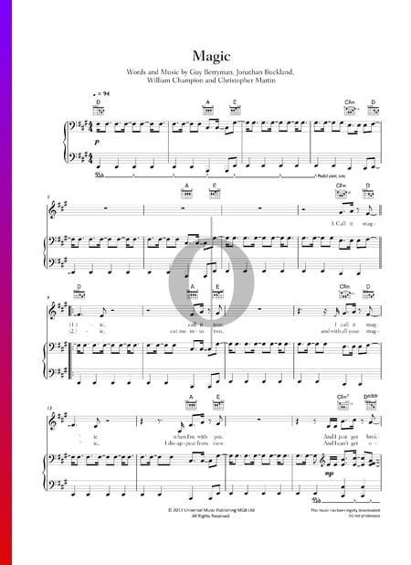 Magic Musik-Noten