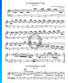 Prelude C Minor, BWV 934