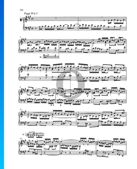 Fuga A-Dur, BWV 888