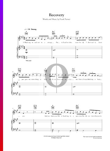 Recovery Partitura