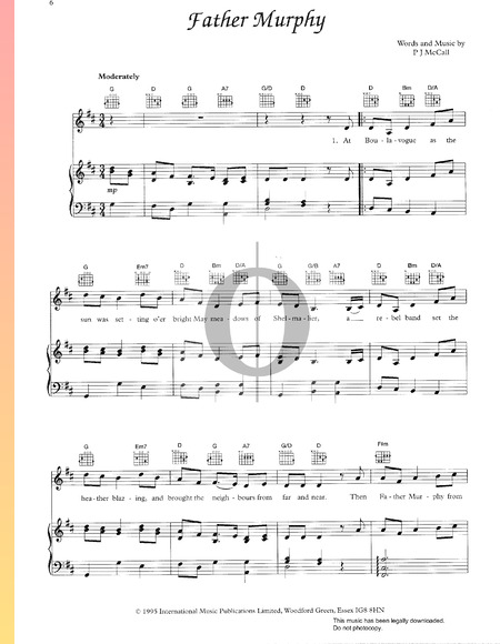 Father Murphy Sheet Music